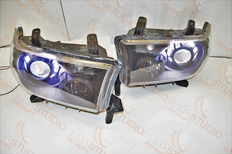 Светодиодные фары Toyota Sequoia Bi Led